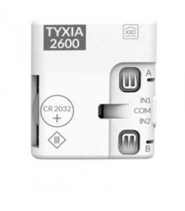 TYXIA 2600 Emisor mecanismo Función Subida/Bajada para persianas