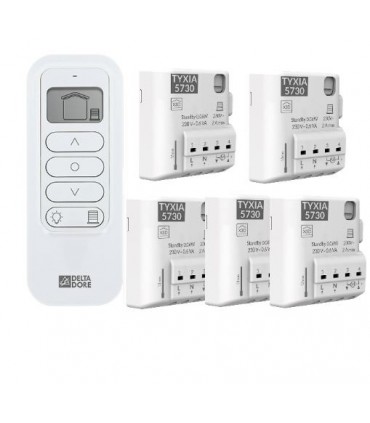 Tyxia 546 Pack centralización persianas motorizadas