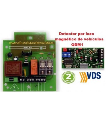 Detector por lazo magnético de vehículos QDM1