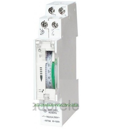 Reloj electromecánico din 18mm
