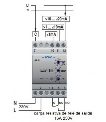 Control de Mínima intensidad Monofásico DC