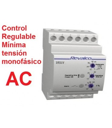 Control de Mínima Tensión Monofásico AC