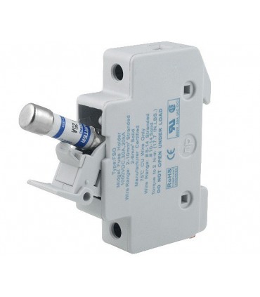 Base portafusible 10x38 1Polo