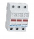 Base portafusible con led de estado10x38 3 Polos