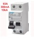 Diferencial 63A 30mA 2 Polos tipo AC 10kA