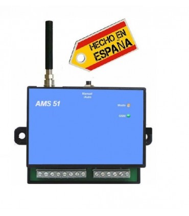 Controlador GSM 2 relés entrada + temperatura interna
