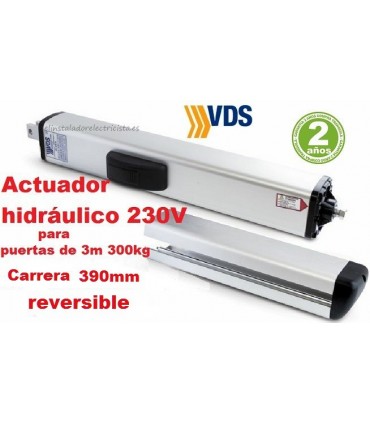 Brazo hidráulico PH C390 reversible batiente 3m y 300kg VDS