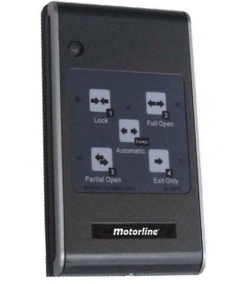 Selector de programas para puertas de cristal