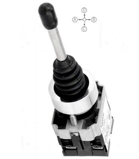 Joystick 4 posiciones con bloqueo