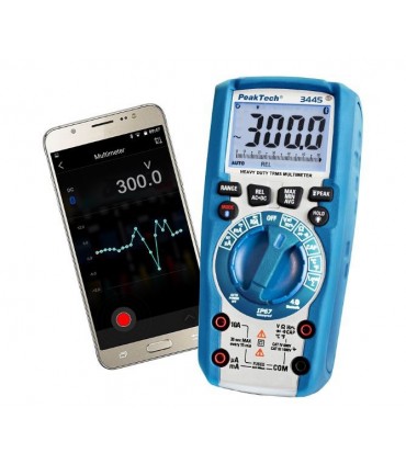 Multímetro 3445 TRMS Bluetooth & IP67