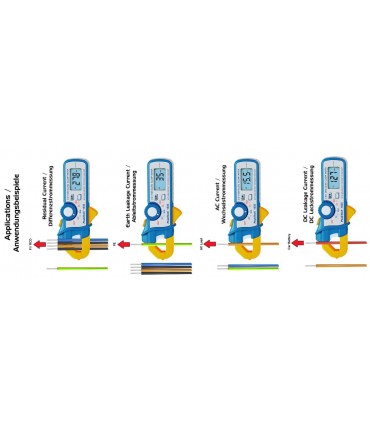 Pinza Corrientes de fugas 1635 Peak Tech
