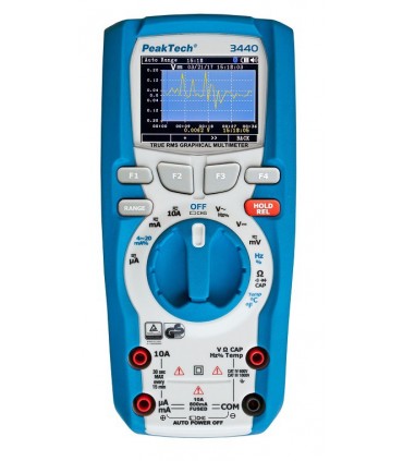 Multímetro Gráfico TrueRMS ~ 50.000 Cuentas ~ 1000V AC/DC con Data Logger ~ Bluetooth 4.0