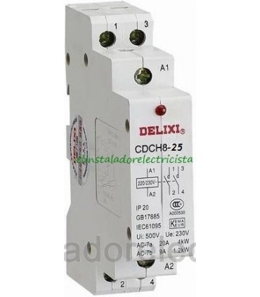 Contactor modular 25a