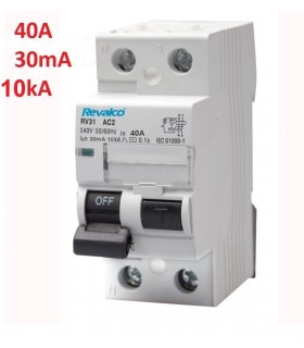 Diferencial 40A 30mA 2 Polos tipo AC