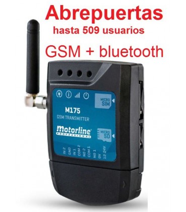 Abrepuertas GSM-M175 Bluetooth