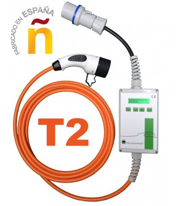 Equipo de recarga  Portátil Wallbox OUT T1 conector Tipo 1