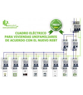 Cuadro Eléctrico Vivienda unifamiliar equipado