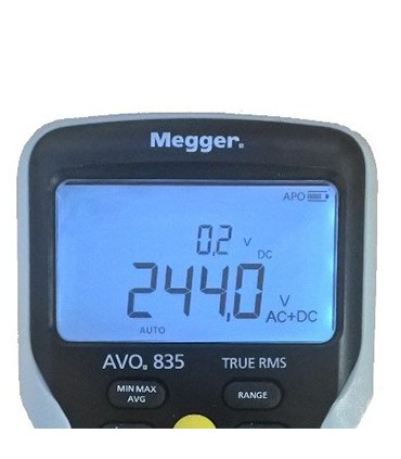 Avo 830 Multímetro TRMS digital Megger