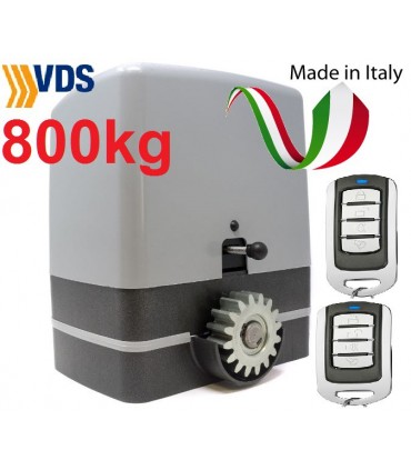 Motor Carrera 800kg 230V VDS con cuadro de control + 2 mandos