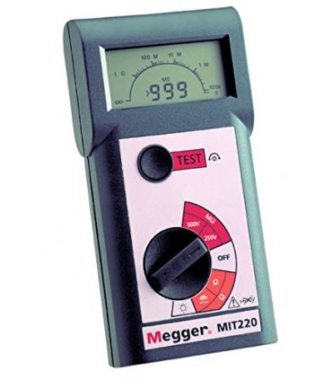 Megger MIT220 Medidor de Aislamiento y Continuidad 250/500 V