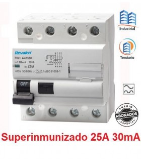 Superinmunizado 4P 25A 30mA Revalco